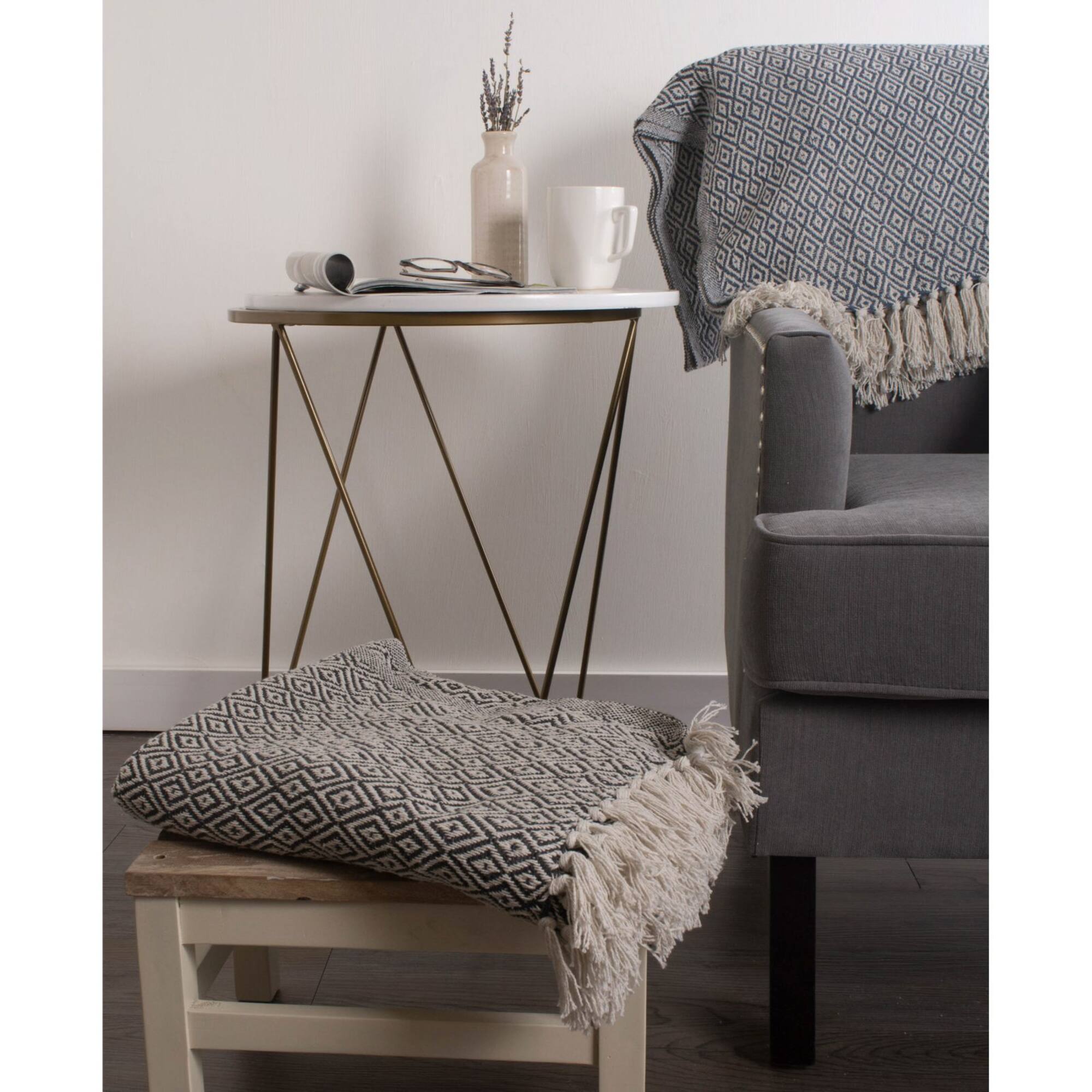 DII® Mineral Double Diamond Throw